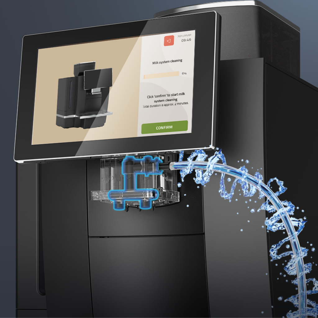 BTC95 Coffee Machine & BMK-4 Milk Fridge